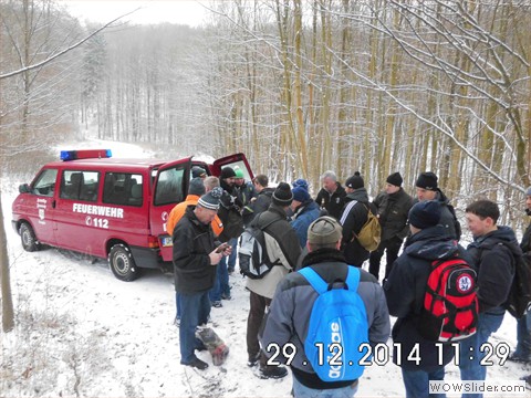 Winterwanderung durch den Hainich